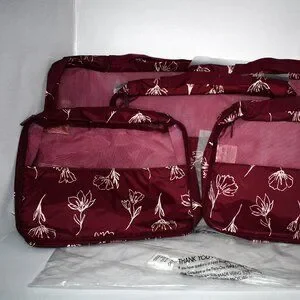Thirty One Rectangular Cube thirty-one | Bags | Thirty One Packing Cube Deluxe Set In Sketched ...
